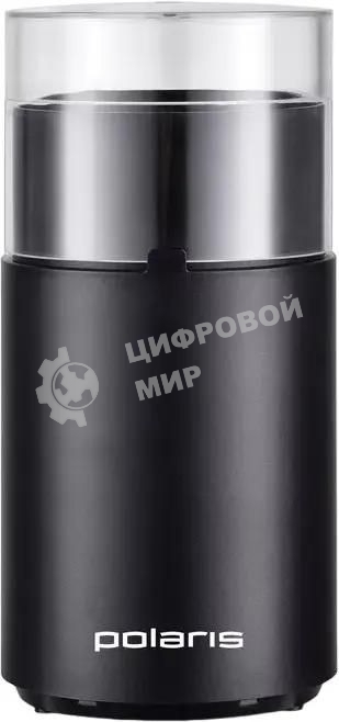 Кофемолка Polaris PCG 2015 200Вт сист.помол.:ротац.нож вместим.:50гр черный