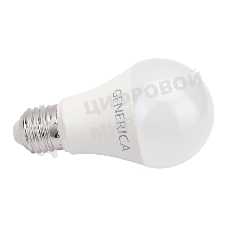 Лампа светодиодная GENERICA LL-A60-15-230-65-E27-G A60 15 Вт грушевидная 6500К E27 230В