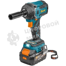 Гайковерт аккумуляторный Bort BSR-21U (2х4АЧ+ЗУ) 93418477 800 Нм, 0-2700 об/мин, акб Li-Ion, аккумуляторная система Makita 18V LXT 18 В, вес 1.4 кг
