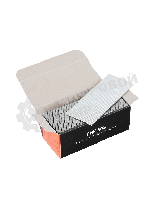 Гвозди PNF 50S для пневмостеплера ANG 210R, отделочные, тип 18GA, сеч. 1.25x1.0, шляпка 2 мм, длина 50 мм, сталь, 5000 шт.