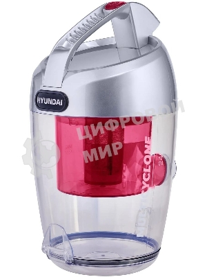 Пылесос Hyundai HYV-C4570 2400Вт серебристый/красный