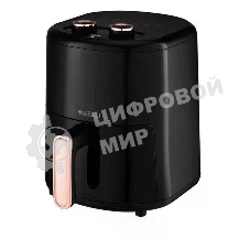 Аэрогриль Kelli KL-1708 черный, 2000 Вт, 3.5 л, механическое управление, 12 программ