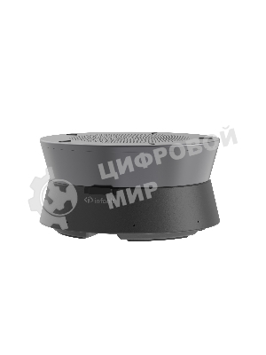 Спикерфон Infobit [iSpeaker M500] для переговорных комнат (15-25кв.м.) на 5-8 человек: 8 всенаправленных микрофонных капсюлей, AEC, AGC, RS. Макс. расстояние - 5 метров. Макс.5 устройств подкл. daisy chain (RJ45). Works with iCam VB60