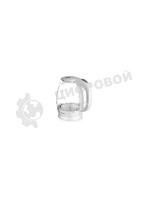 Чайник электрический BRAYER BR1013WH, 2200 Вт, 1.8 л, высокопрочное стекло, подсветка, автоотключение, моющийся фильтр