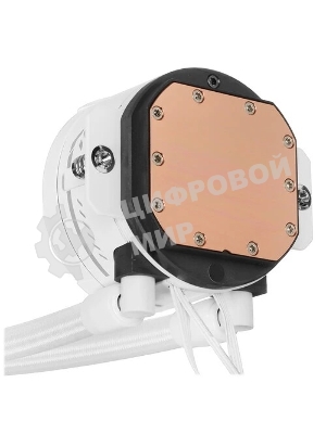 Система жидкостного охлаждения ID-Cooling SL240 белый 120мм алюминий+медь 2000rpm 30db 4-pin 300W