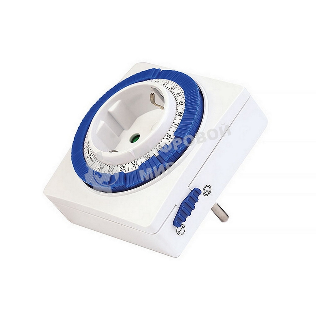 Розетка Smartbuy (SBE-STM1) таймер механический, 3600 Вт