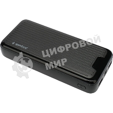 Портативный аккумулятор Gembird GPB-20, 20000мА·ч, 2A, черный