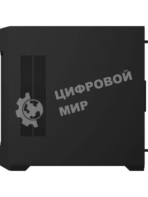 Компьютерный корпус Gigabyte C102B Gb-C102G, без БП MicroATX 5x120мм 4x140мм 2xUSB 3.0 audio bott PSU, черный