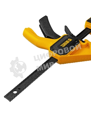 Струбцина Denzel F-образная, быстрозажимная, 150 х 55 мм, усиленный нейлоновый корпус