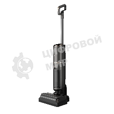 Пылесос вертикальный BQ VCA1006W Aqua Pro серый, питание от аккумулятора, 90 Вт, уборка суxая/влажная, пылесборник 0.75 л