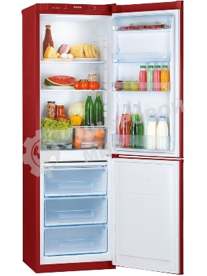 Холодильник Pozis RD-149 рубиновый двухкамерный 240/130 л морозилка снизу