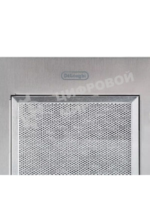 Вытяжка встраиваемая DeLonghi Cosetta 510 IM серебристая, 52.5 см, 1200 куб. м/ч, 66 дБ