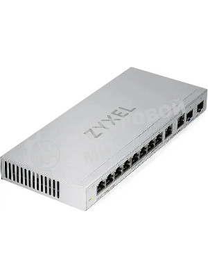 Коммутатор Zyxel XGS1010-12-ZZ0102F 8x1 Гбит/с 2x2.5 Гбит/с 2SFP+ неуправляемый