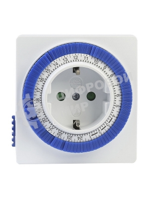 Розетка Smartbuy (SBE-STM1) таймер механический, 3600 Вт