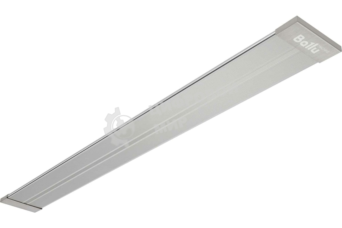 Обогреватель инфракрасный Ballu BIH-AP4-2.0-M серебристый, панельный, 2000 Вт, 40 м2