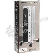Обогреватель масляный Centek CT-6221-5 (5 секций) белый, 400/600/1000 Вт, 12,5 м2, 3 режима, термостат