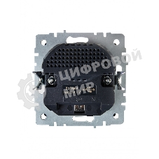 Розетка 1-местная IEK BRITE РЮш10-1-БрА (BR-R14-16-U21-D21-K47) с заземлением, с защитными шторками, 16А, с USB A+A 5В 2,1А, алюминий