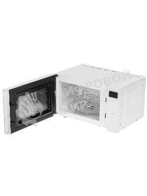 Микроволновая печь Gorenje MO20S4W белый, 20 л, 800 Вт, переключатели - сенсор