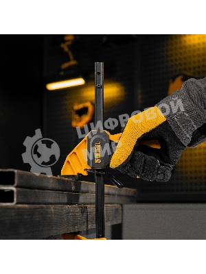 Струбцина Denzel F-образная, быстрозажимная, 150 х 55 мм, усиленный нейлоновый корпус