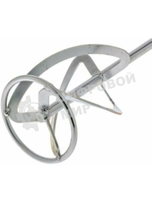 Насадка для миксера Сибртех, для тяжелых растворов,120 х 590 мм, оцинкованная,хвостовик резьба М14