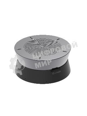 Спикерфон Infobit [iSpeaker M500] для переговорных комнат (15-25кв.м.) на 5-8 человек: 8 всенаправленных микрофонных капсюлей, AEC, AGC, RS. Макс. расстояние - 5 метров. Макс.5 устройств подкл. daisy chain (RJ45). Works with iCam VB60