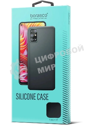 Чехол (клип-кейс) BoraSCO для Xiaomi Poco C40 черный (70746)