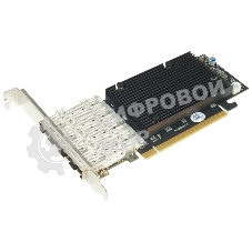 Сетевая карта 25G Quad Port SFP28 PCIe Ethernet Adapter with Intel E810-CAM1 Chipset
