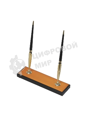 Настольный набор Good Sunrise H8G-1A (8 предметов) дерево/МДФ черный/оранжевый