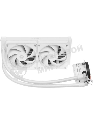 Система жидкостного охлаждения ID-Cooling SL240 белый 120мм алюминий+медь 2000rpm 30db 4-pin 300W