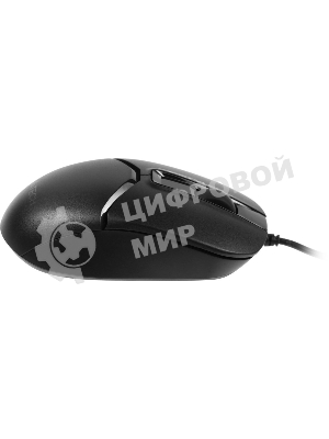Мышь проводная A4Tech Fstyler FM12S черный, 1200 dpi, USB, кнопки - 3