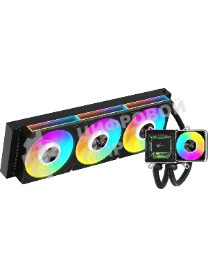 Система жидкостного охлаждения Formula V Line Cryo Wing Digi 360 BK, 360мм, LCD 2.73