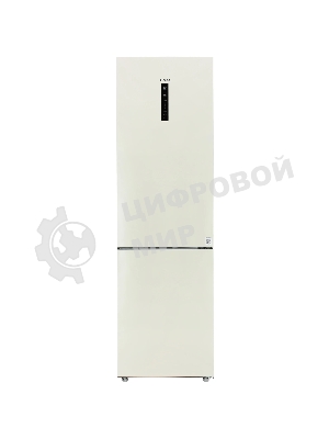 Холодильник Haier C4F640CCGU1 бежевый двухкамерный 285/115л морозилка снизу, No Frost