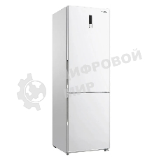 Холодильник Hyundai CC3095FWT белый двухкамерный 224/78л морозилка снизу