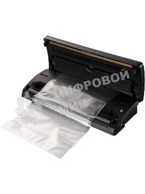 Вакуумный упаковщик Redmond RVS-M020 120Вт серебристый/черный