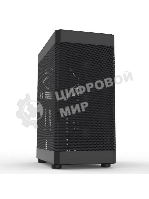 Компьютерный корпус MidiTower Zalman I4 черный (ATX, MESH, 2x3.5