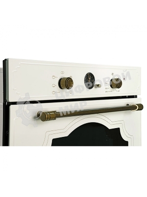 Духовой шкаф электрический встраиваемый Zigmund & Shtain E 138 X бежевый