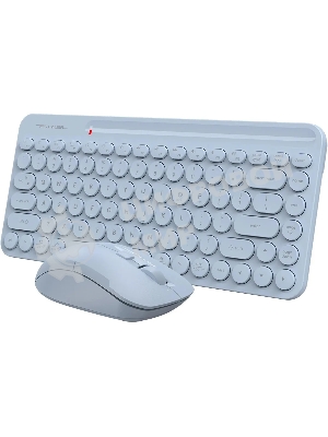 Комплект клавиатура+мышь A4Tech FStyler FG3200 Air Blue беспроводной, USB, 2000 DPI, голубой