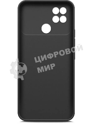 Чехол (клип-кейс) BoraSCO для Xiaomi Poco C40 черный (70746)