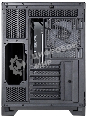 Компьютерный корпус Chieftec Visio черный без БП ATX 2x80мм 4x120мм 2x140мм 1xUSB 2.0 2xUSB 3.0 audio bott PSU