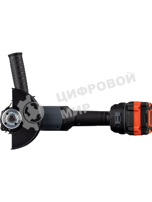 Угловая шлифовальная машина бесщеточная УШМ Anycons JM-125S, 125м, 21В, 8500 об/мин, 2 акб, JM-1252