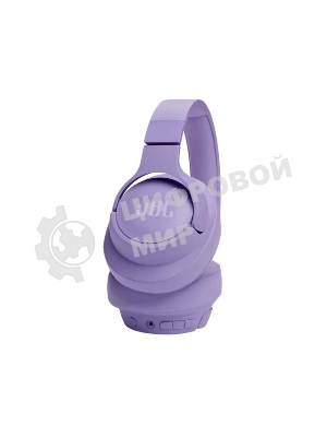 Беспроводные/проводные наушники JBL Tune 720BT фиолетовый, полноразмерные, Bluetooth + проводной, быстрая зарядка