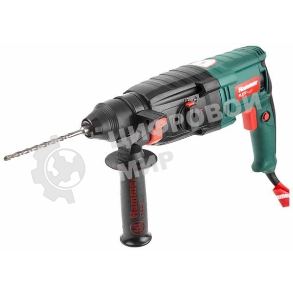 Перфоратор Haммer Flex PRT800D 800 Вт SDS+ 26мм 0-1245об/мин 2.6Дж 3 режима кейс