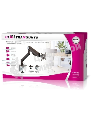 Кронштейн для мониторов Ultramounts UM732BR коричневый 17