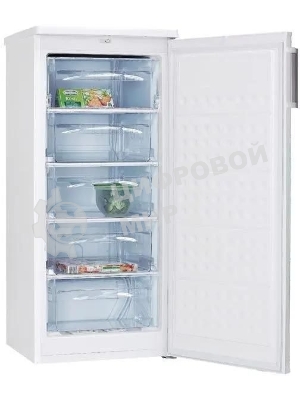 Морозильная камера Hansa FZ208.3, белый, 140л, 4 ящика