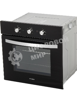 Духовой шкаф электрический Hyundai HEO 6630 BG черный, встраиваемый