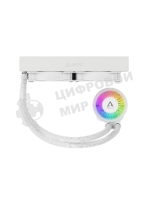 Жидкостная система охлаждения Arctic Liquid Freezer III 240 A-RGb белый, 120 мм, алюминий, 2800 об/мин, 25 дБ, 4 pin, 250 Вт