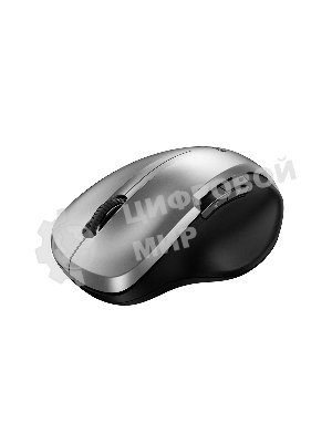 Мышь беспроводная Genius Ergo 8200S серебристый, 1200 dpi, радиоканал, USB, кнопки - 5