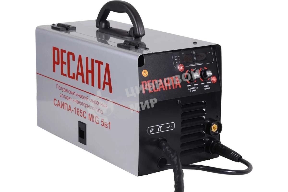 Сварочный аппарат Ресанта САИПА-165 инвертор MIG-MAG