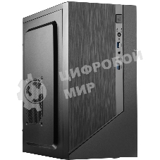 Компьютерный корпус Сase Forza mATX, 450W, 2xUSB 3.0, Black, w/o FAN, 12 см fan PSU, power cord