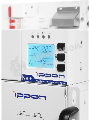 Источник бесперебойного питания Ippon Na+ RTA 6K 6000Вт 6000ВА белый